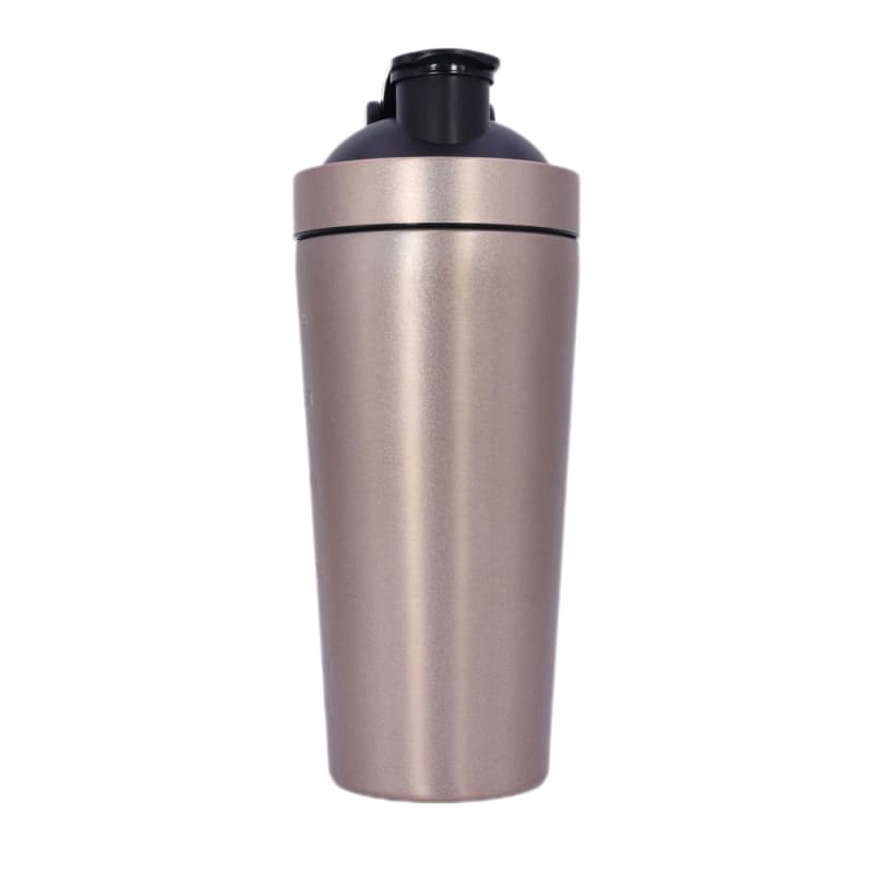 Shaker per proteine ​​in acciaio inox da 750 ml all'ingrosso - Shaker da palestra in acciaio inox 304 con logo personalizzato 8
