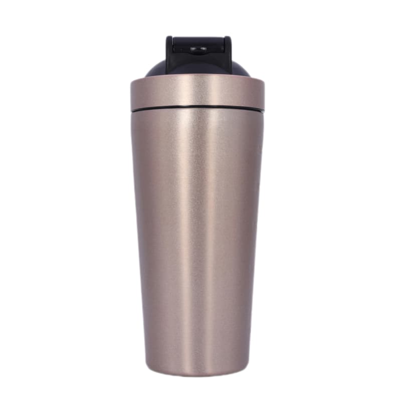 Shaker per proteine ​​in acciaio inox da 750 ml all'ingrosso - Shaker da palestra in acciaio inox 304 con logo personalizzato 7