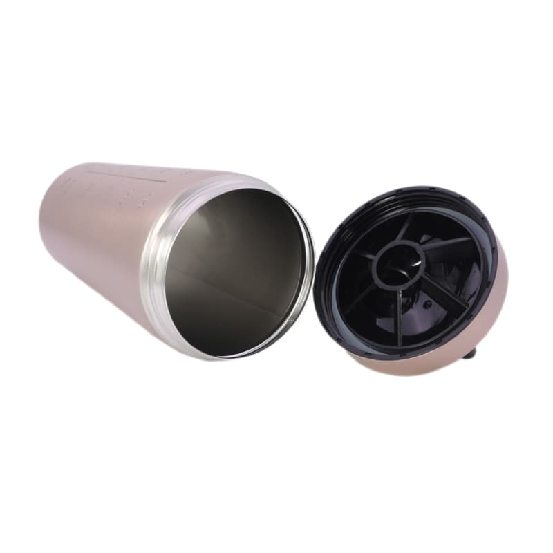 Shaker per proteine ​​in acciaio inox da 750 ml all'ingrosso - Shaker da palestra in acciaio inox 304 con logo personalizzato 6