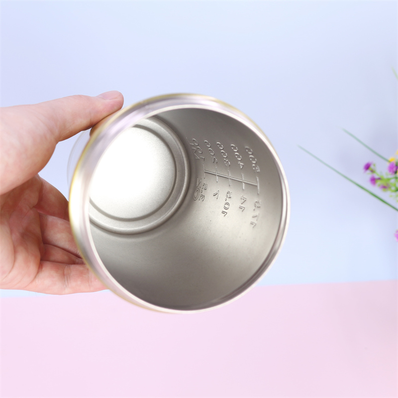 Shaker per proteine ​​in acciaio inox da 500 ml | Shaker da palestra in metallo SS304 a doppia parete con coperchio in PP per miscelare proteine ​​in polvere 6