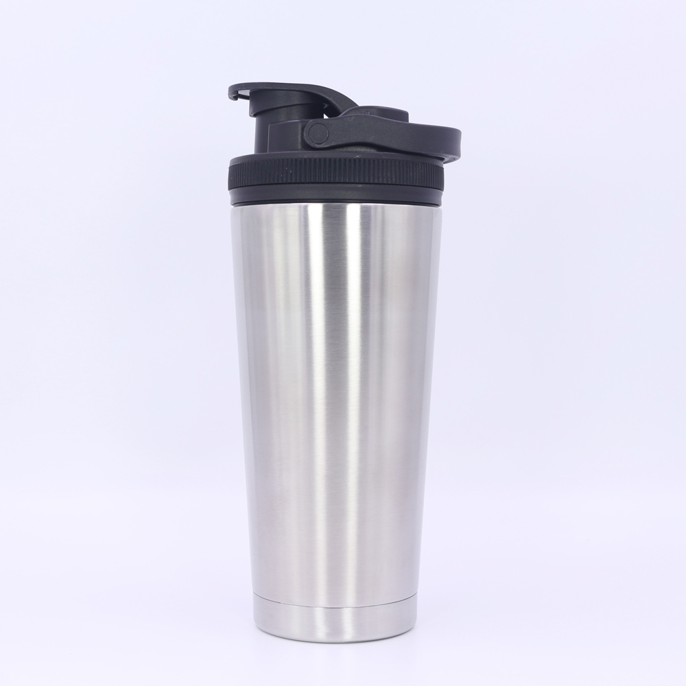 Nuovo shaker per proteine ​​a doppia parete in acciaio inossidabile dal design innovativo. 3