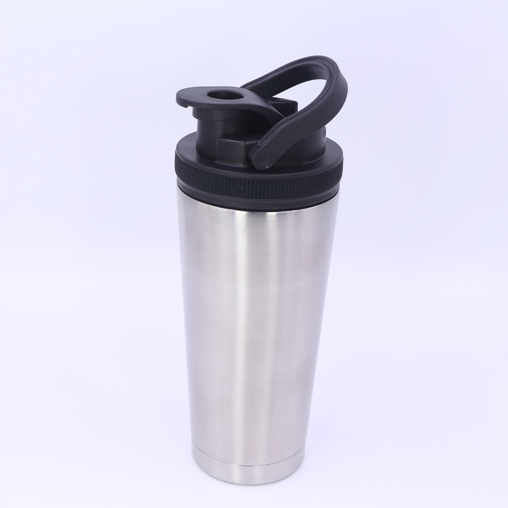 Nuovo shaker per proteine ​​a doppia parete in acciaio inossidabile dal design innovativo. 4