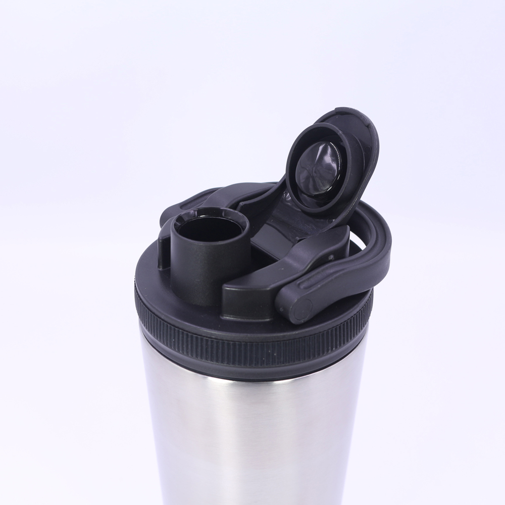 Nuovo shaker per proteine ​​a doppia parete in acciaio inossidabile dal design innovativo. 9