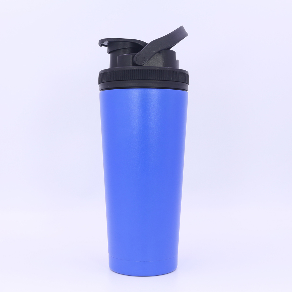 Nuovo shaker per proteine ​​a doppia parete in acciaio inossidabile dal design innovativo. 12