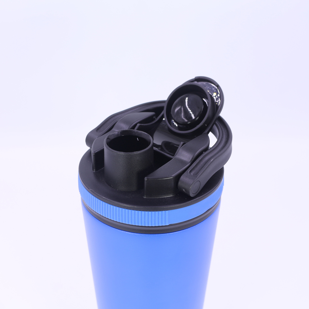 Nuovo shaker per proteine ​​a doppia parete in acciaio inossidabile dal design innovativo. 15