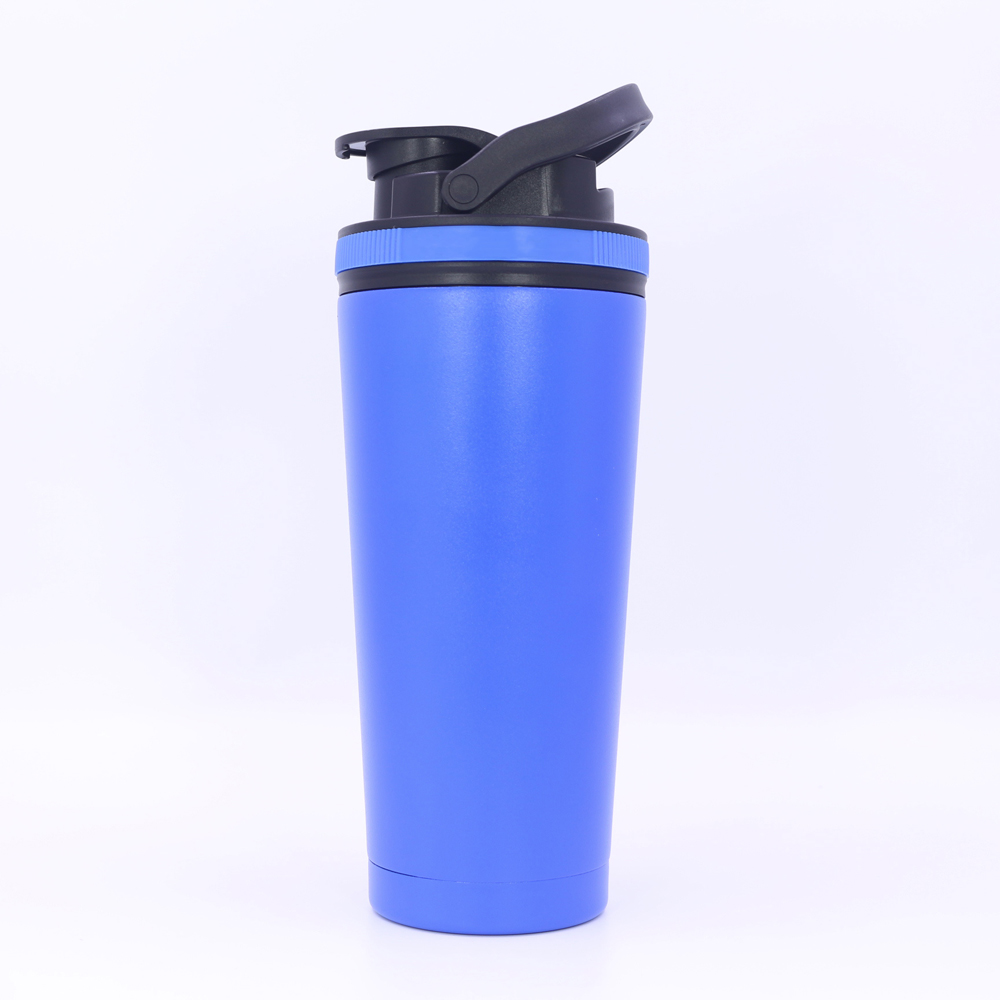 Nuovo shaker per proteine ​​a doppia parete in acciaio inossidabile dal design innovativo. 13