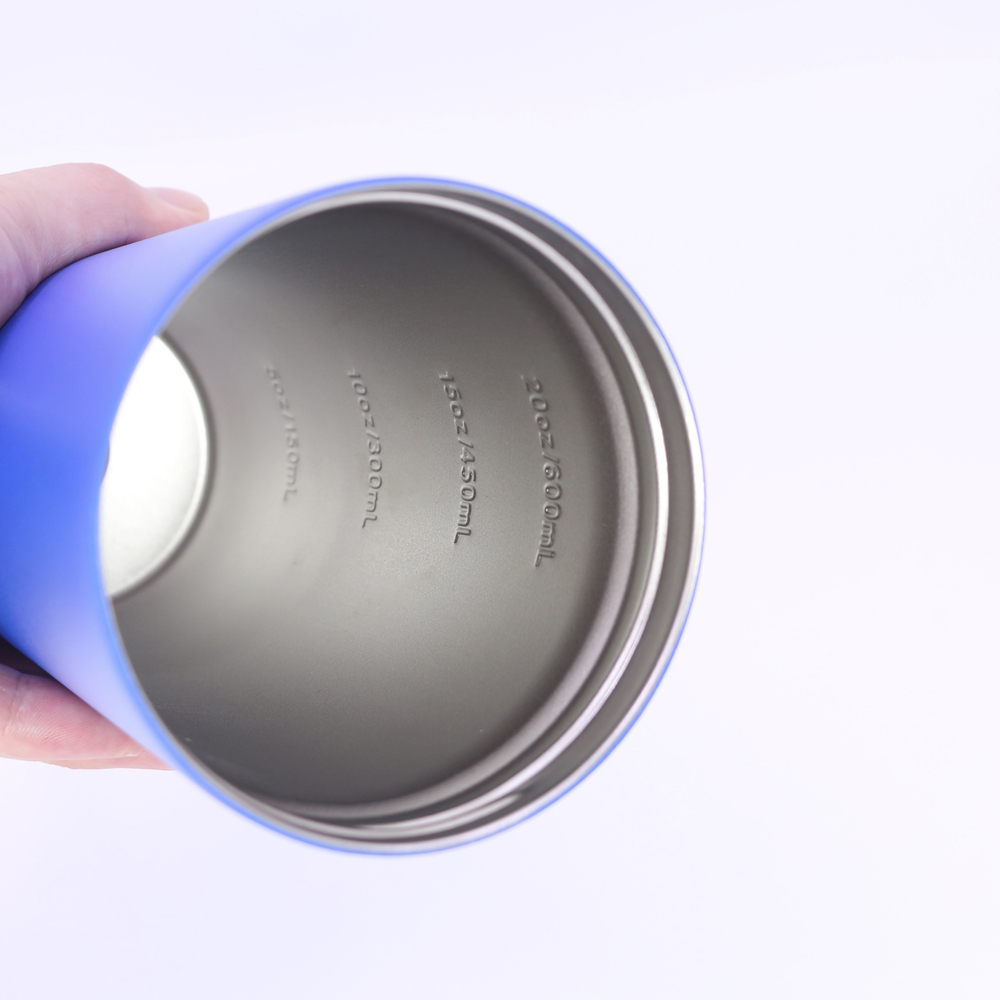 Nuovo shaker per proteine ​​a doppia parete in acciaio inossidabile dal design innovativo. 19