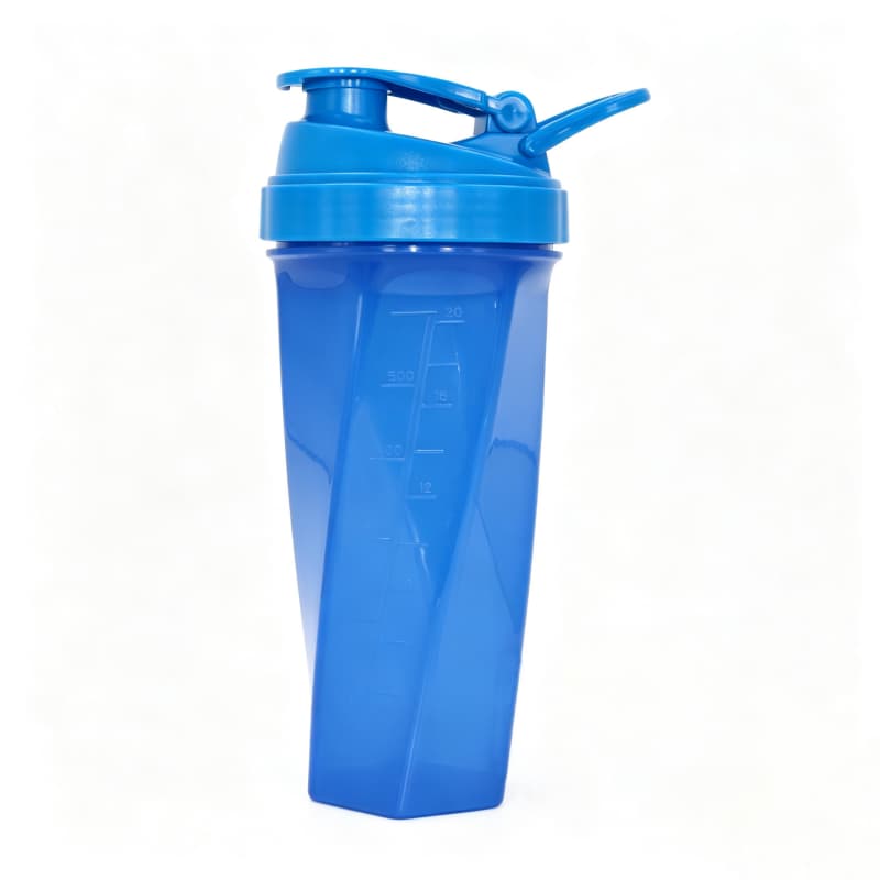 Garrafa shaker de proteína de 700ml em Tritan/PP com esfera misturadora de metal, copo shaker à prova de vazamentos para academia, copo para suplementos fitness com logotipo personalizado para atacado 8