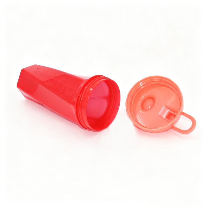 Garrafa shaker de proteína de 700ml em Tritan/PP com esfera misturadora de metal, copo shaker à prova de vazamentos para academia, copo para suplementos fitness com logotipo personalizado para atacado 6