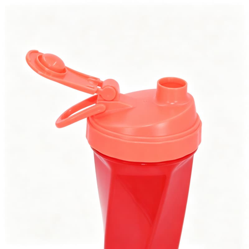 Garrafa shaker de proteína de 700ml em Tritan/PP com esfera misturadora de metal, copo shaker à prova de vazamentos para academia, copo para suplementos fitness com logotipo personalizado para atacado 7
