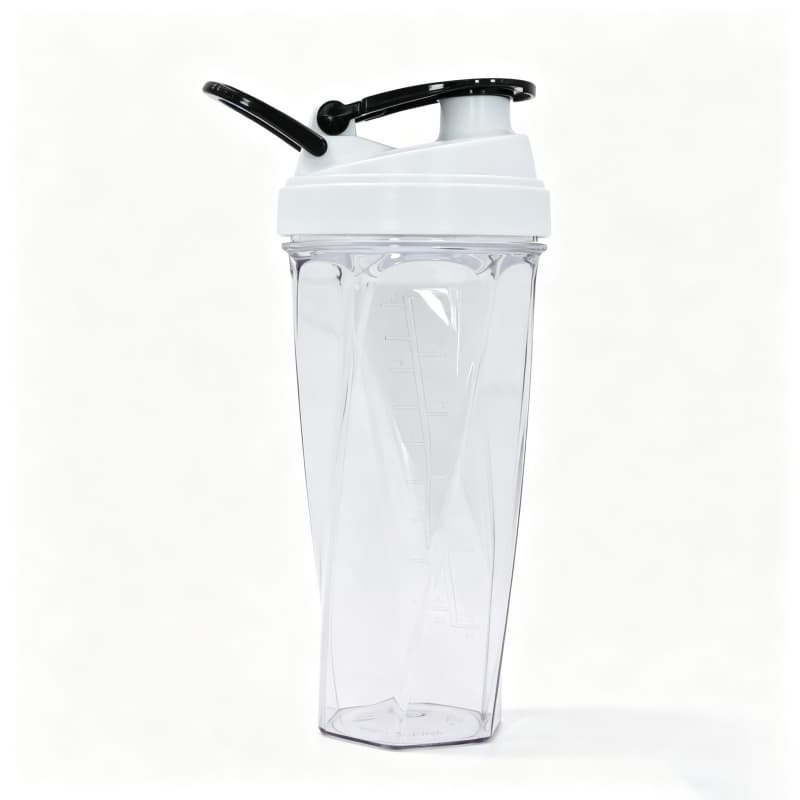 Garrafa shaker de proteína de 700ml em Tritan/PP com esfera misturadora de metal, copo shaker à prova de vazamentos para academia, copo para suplementos fitness com logotipo personalizado para atacado 18