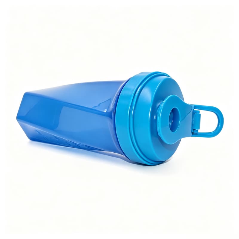 Garrafa shaker de proteína de 700ml em Tritan/PP com esfera misturadora de metal, copo shaker à prova de vazamentos para academia, copo para suplementos fitness com logotipo personalizado para atacado 10