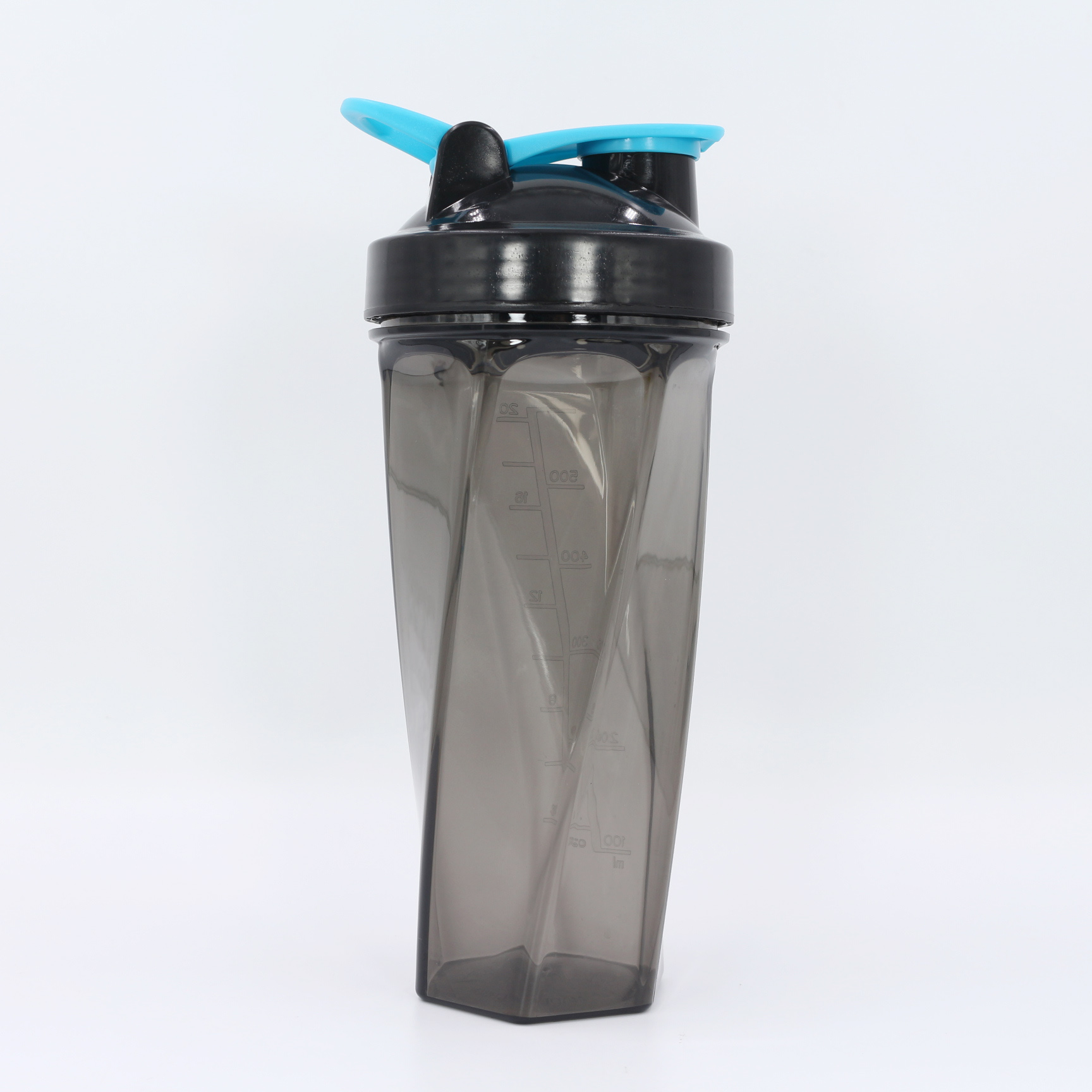 700-ml-Tritan-PP-Proteinshaker im neuen Design mit Edelstahl-Mixkugel | Shakerbecher mit individuellem Logo für Fitnessstudios und Proteinpulver 8