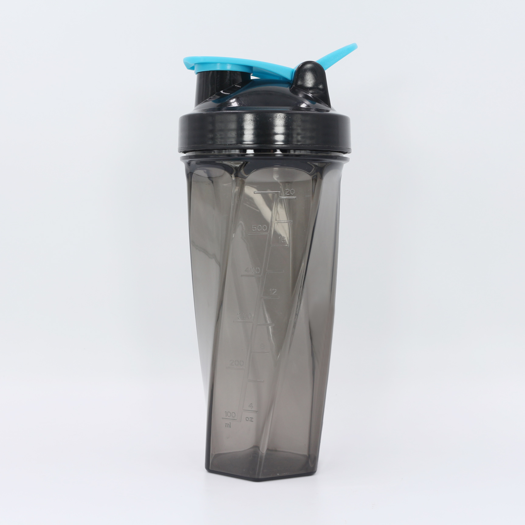700-ml-Tritan-PP-Proteinshaker im neuen Design mit Edelstahl-Mixkugel | Shakerbecher mit individuellem Logo für Fitnessstudios und Proteinpulver 7
