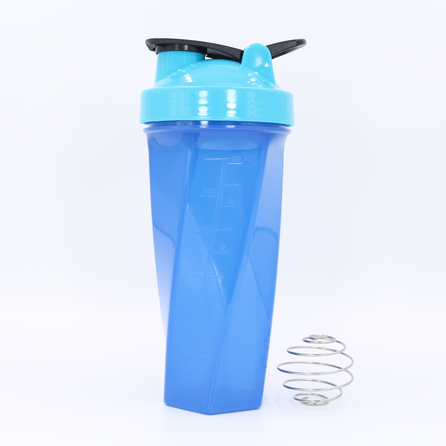 700-ml-Tritan-PP-Proteinshaker im neuen Design mit Edelstahl-Mixkugel | Shakerbecher mit individuellem Logo für Fitnessstudios und Proteinpulver 14