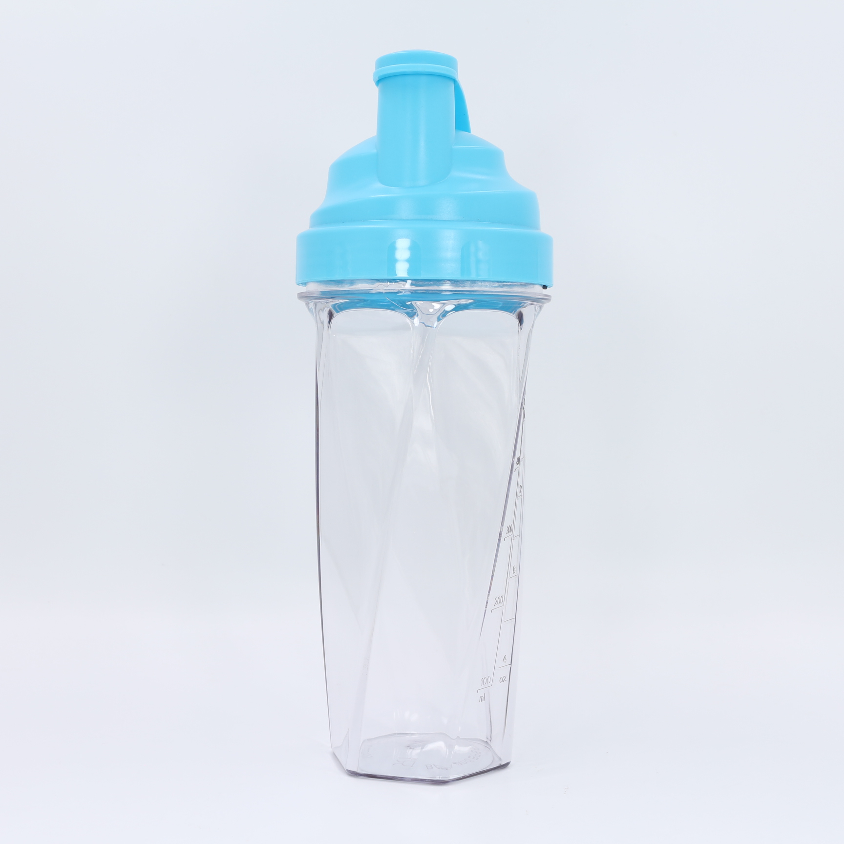 Nuovo design: borraccia shaker per proteine ​​da 700 ml, shaker personalizzato per palestra con sfera a molla in acciaio inossidabile. 12