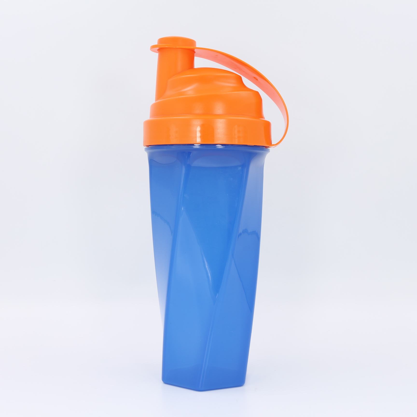 Nuovo design: borraccia shaker per proteine ​​da 700 ml, shaker personalizzato per palestra con sfera a molla in acciaio inossidabile. 14