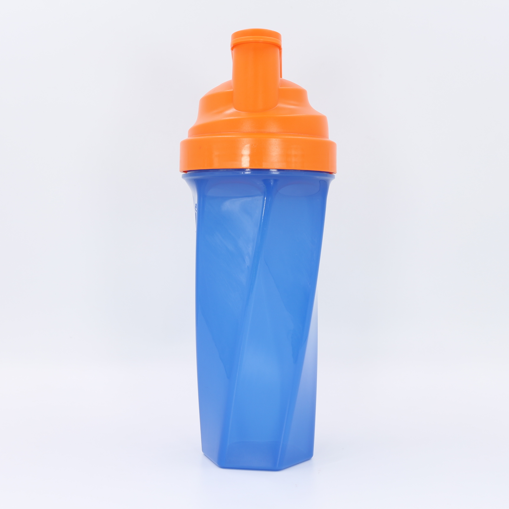 Nuovo design: borraccia shaker per proteine ​​da 700 ml, shaker personalizzato per palestra con sfera a molla in acciaio inossidabile. 15