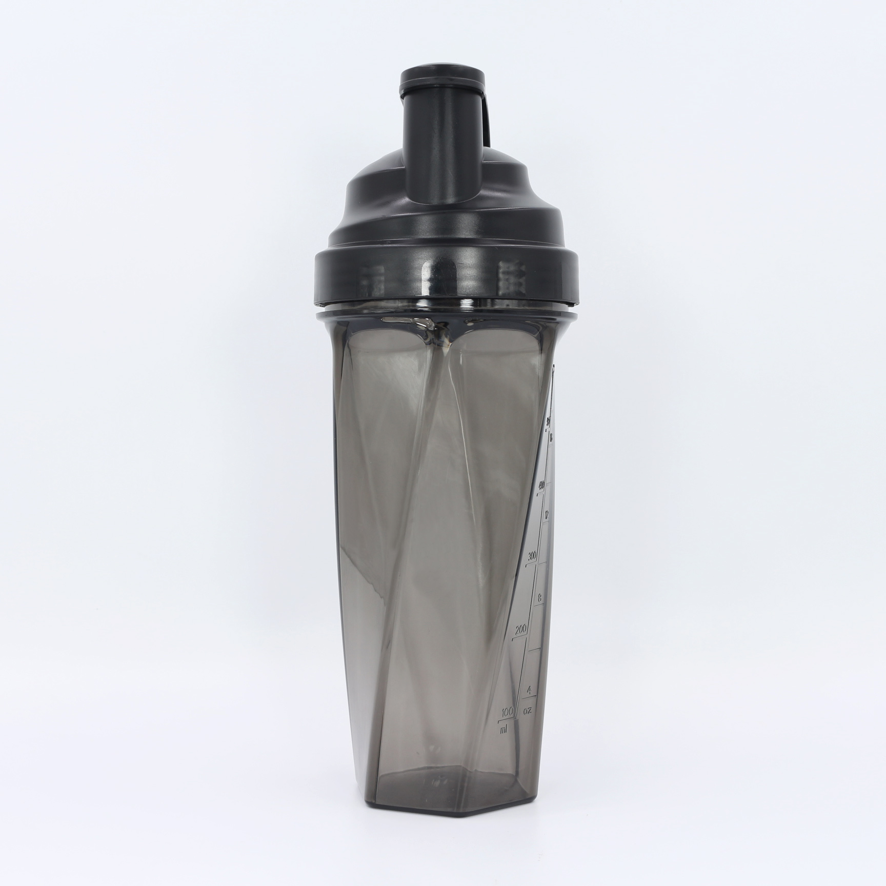 Nuovo design: borraccia shaker per proteine ​​da 700 ml, shaker personalizzato per palestra con sfera a molla in acciaio inossidabile. 7