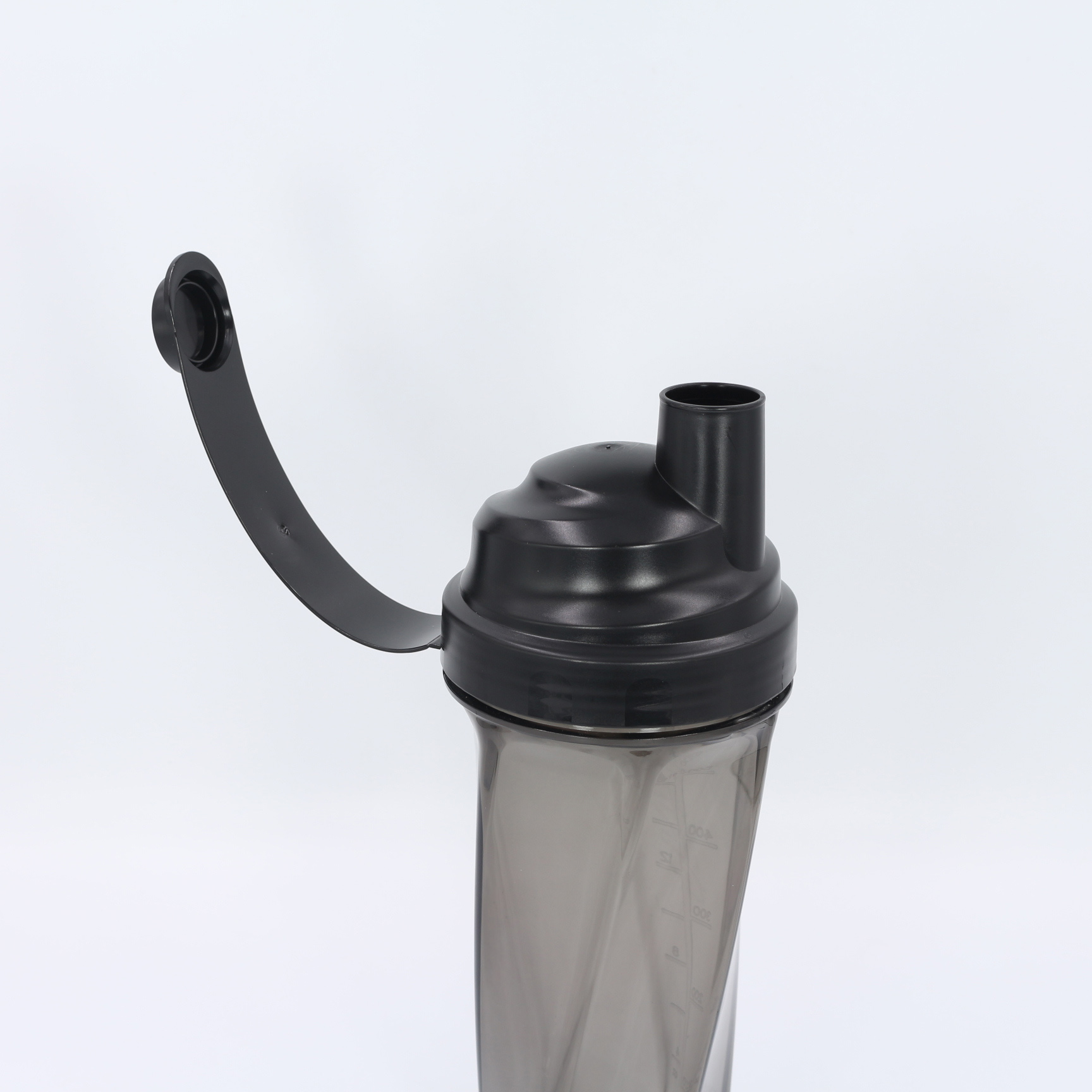 Nuovo design: borraccia shaker per proteine ​​da 700 ml, shaker personalizzato per palestra con sfera a molla in acciaio inossidabile. 9