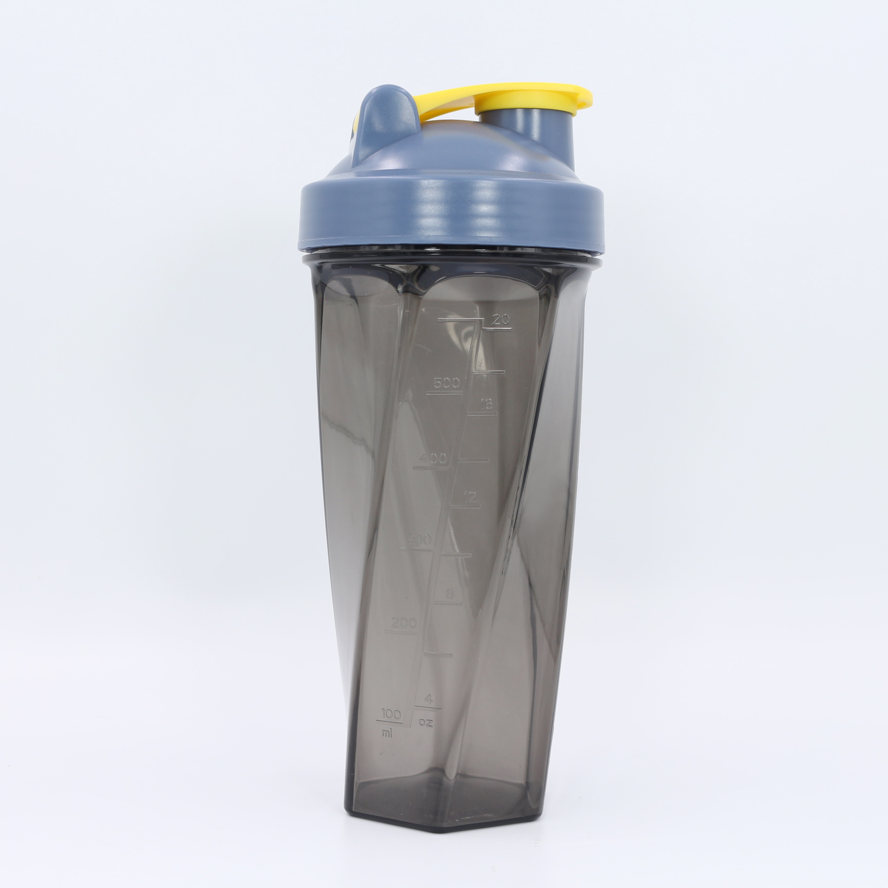 Nuovo design per shaker per proteine ​​da 700 ml con sfera miscelatrice in acciaio inox | Shaker da palestra all'ingrosso in Tritan e PP 5