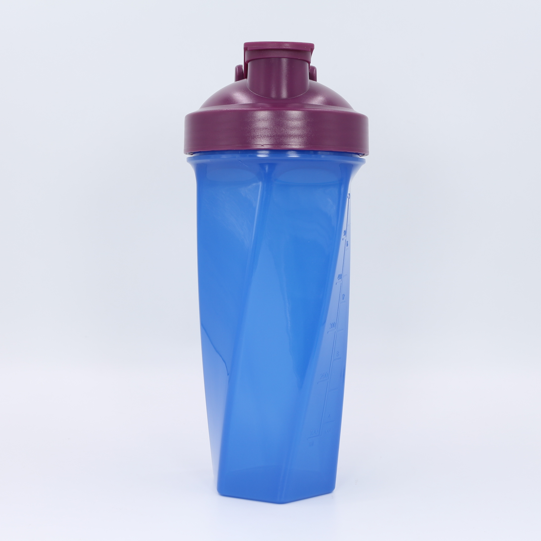 Nuovo design per shaker per proteine ​​da 700 ml con sfera miscelatrice in acciaio inox | Shaker da palestra all'ingrosso in Tritan e PP 14