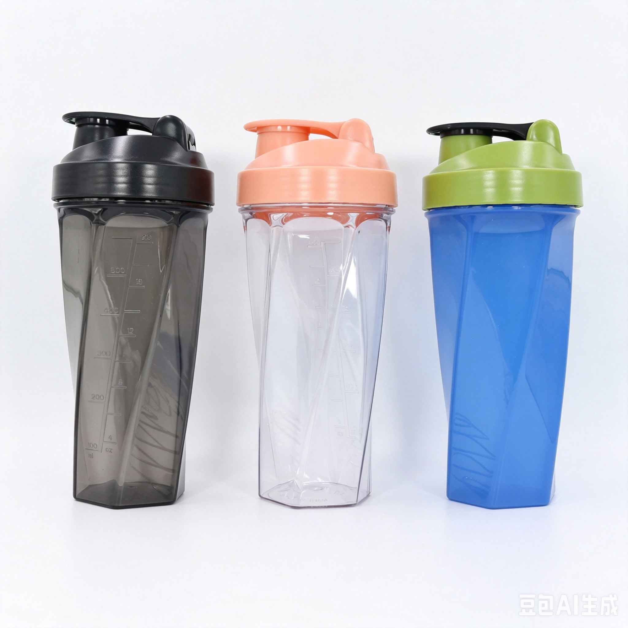 Nuovo design: borraccia shaker per proteine ​​da 700 ml con sfera di miscelazione in acciaio inossidabile | Shaker personalizzato in Tritan e PP per integratori fitness all'ingrosso 2