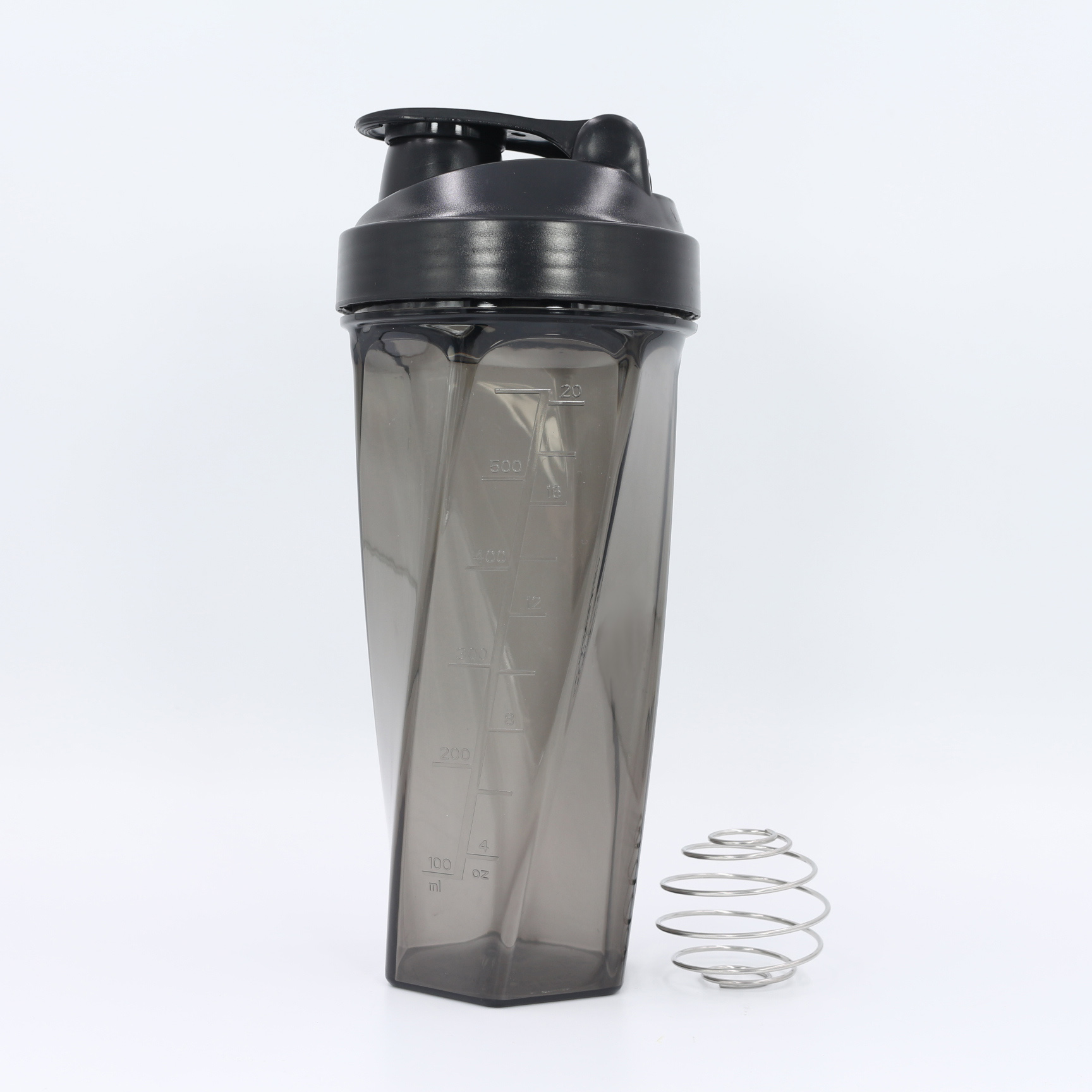 Nuovo design: borraccia shaker per proteine ​​da 700 ml con sfera di miscelazione in acciaio inossidabile | Shaker personalizzato in Tritan e PP per integratori fitness all'ingrosso 5