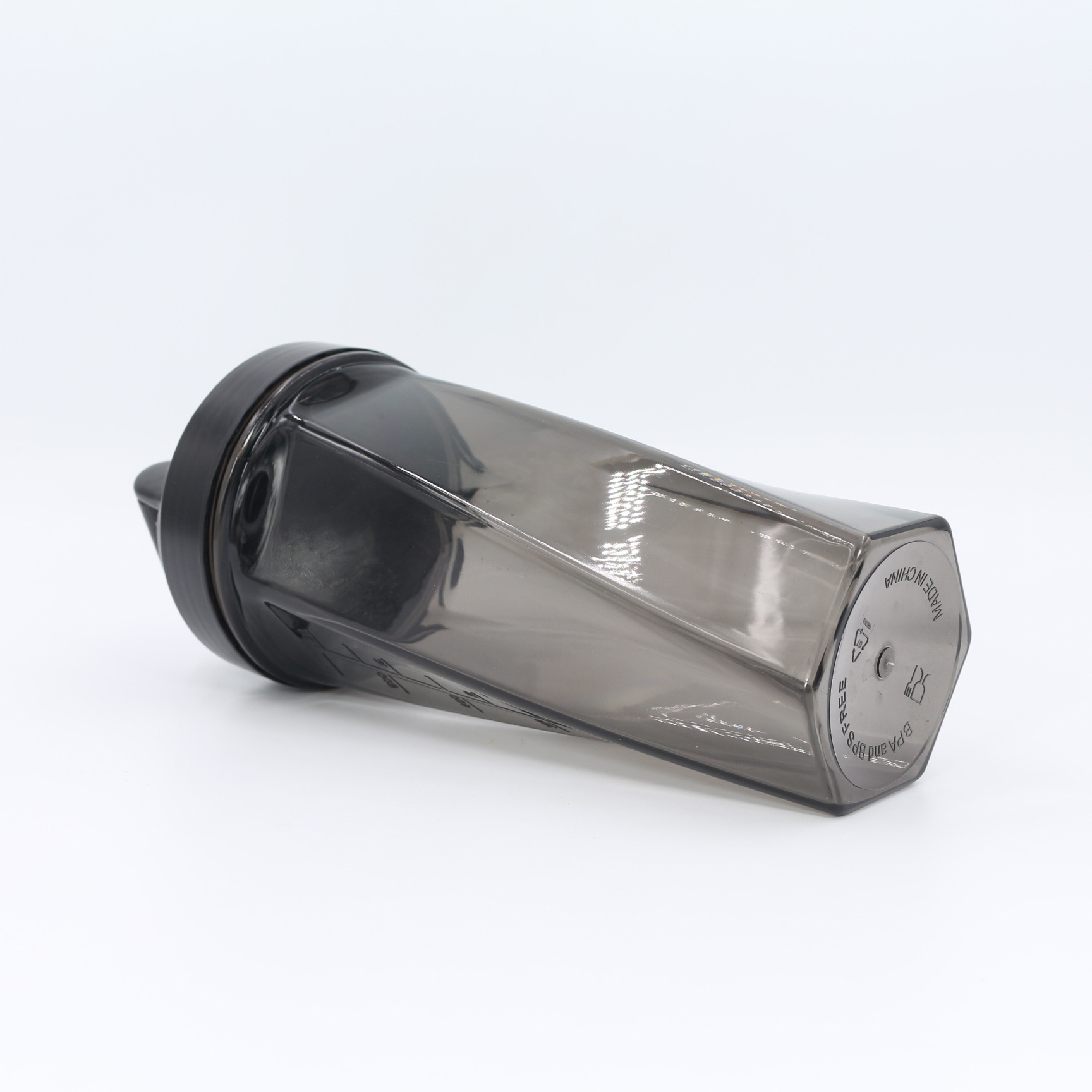 Nuovo design: borraccia shaker per proteine ​​da 700 ml con sfera di miscelazione in acciaio inossidabile | Shaker personalizzato in Tritan e PP per integratori fitness all'ingrosso 7