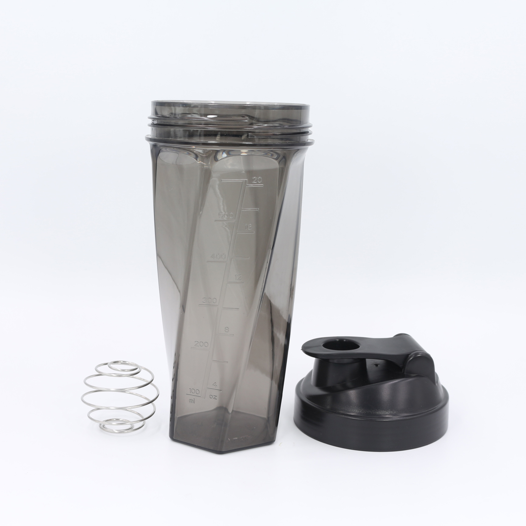 Nuovo design: borraccia shaker per proteine ​​da 700 ml con sfera di miscelazione in acciaio inossidabile | Shaker personalizzato in Tritan e PP per integratori fitness all'ingrosso 9