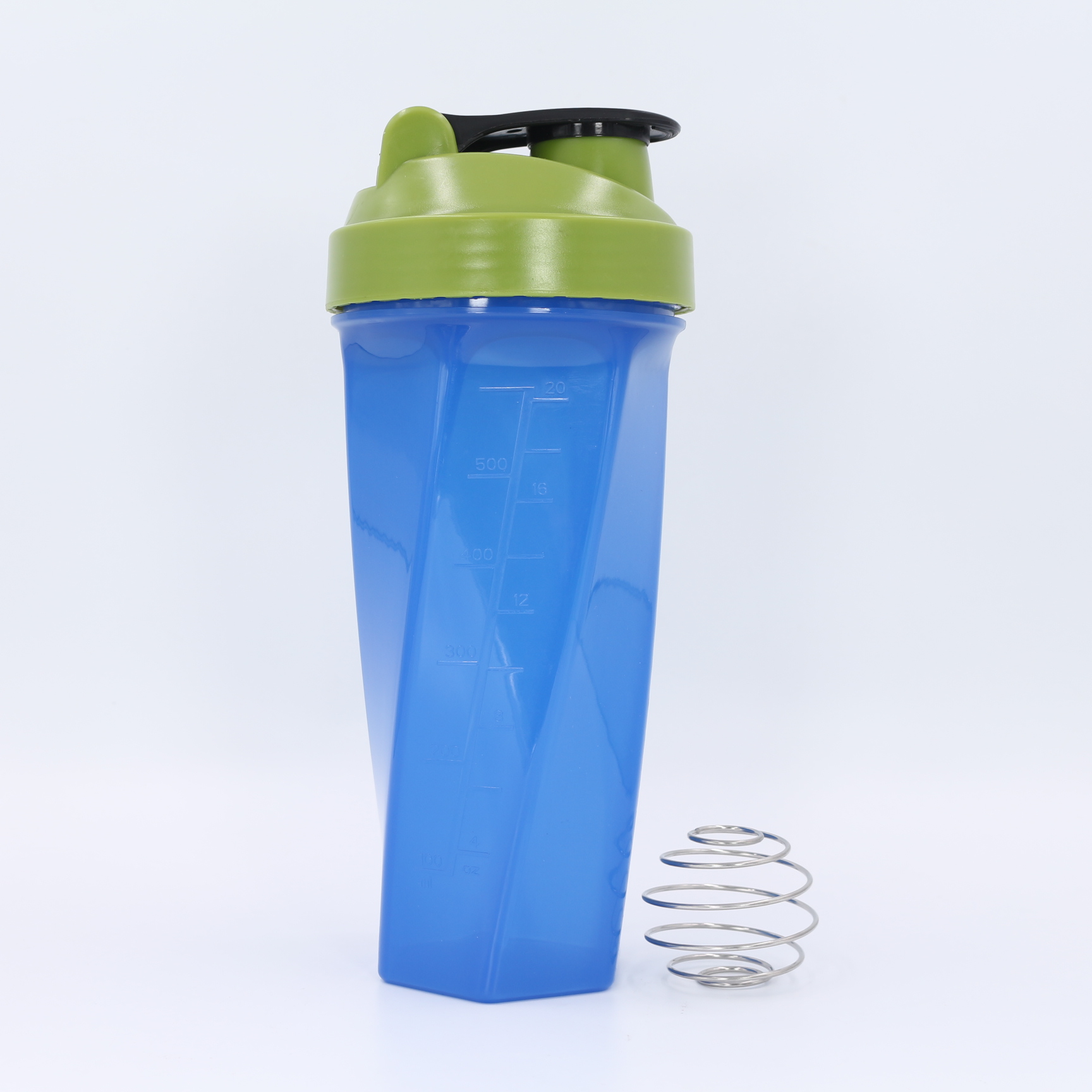 Nuovo design: borraccia shaker per proteine ​​da 700 ml con sfera di miscelazione in acciaio inossidabile | Shaker personalizzato in Tritan e PP per integratori fitness all'ingrosso 15
