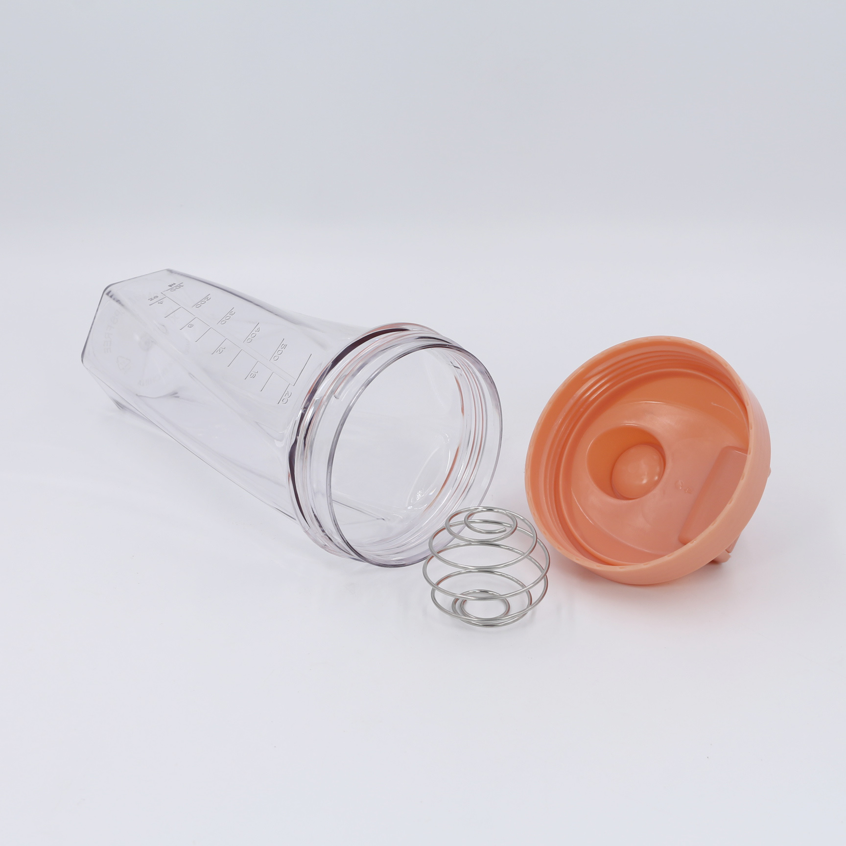 Nuovo design: borraccia shaker per proteine ​​da 700 ml con sfera di miscelazione in acciaio inossidabile | Shaker personalizzato in Tritan e PP per integratori fitness all'ingrosso 19