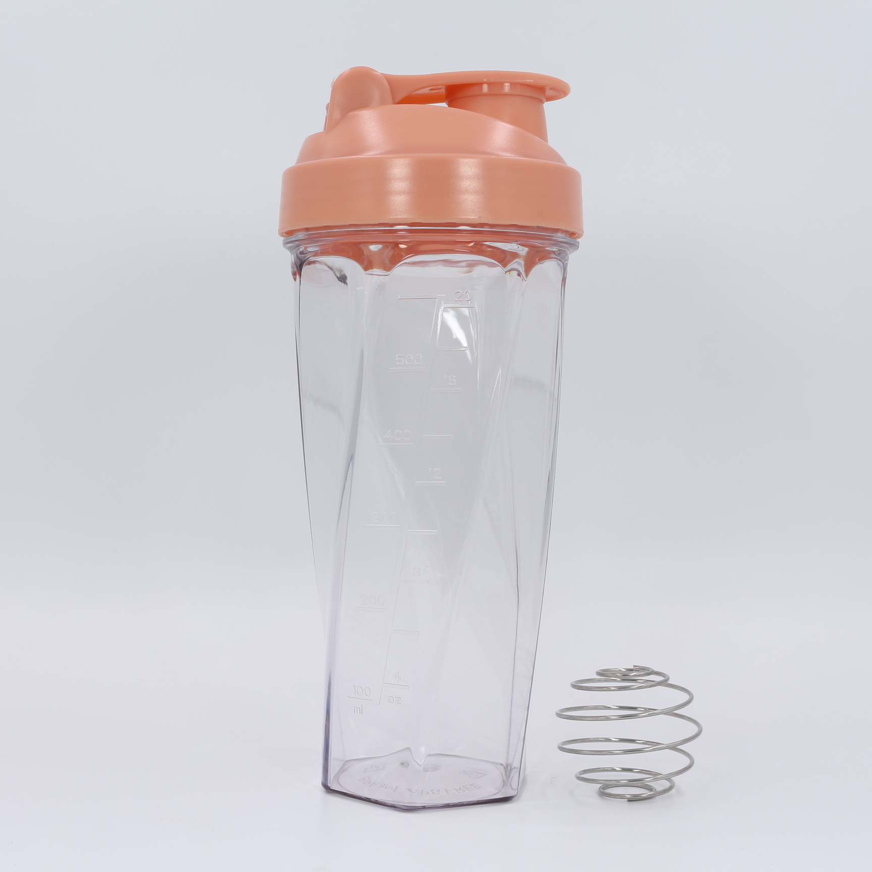 Nuovo design: borraccia shaker per proteine ​​da 700 ml con sfera di miscelazione in acciaio inossidabile | Shaker personalizzato in Tritan e PP per integratori fitness all'ingrosso 18