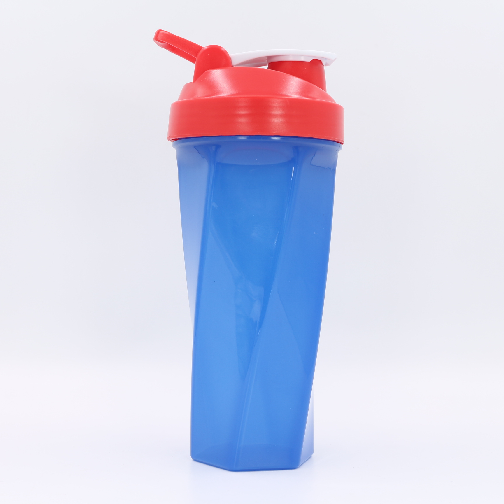 Nuovo shaker per proteine ​​geometrico da 700 ml con sfera miscelatrice in acciaio inox | Shaker personalizzato in Tritan e PP per palestra, vendita all'ingrosso 11