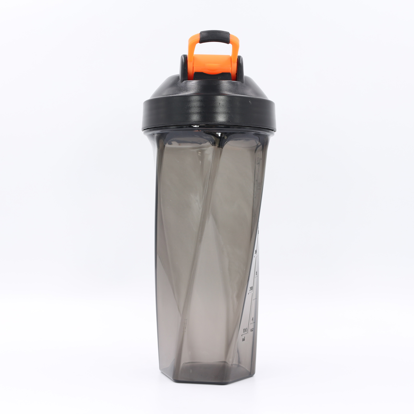 Nuovo shaker per proteine ​​geometrico da 700 ml con sfera miscelatrice in acciaio inox | Shaker personalizzato in Tritan e PP per palestra, vendita all'ingrosso 8