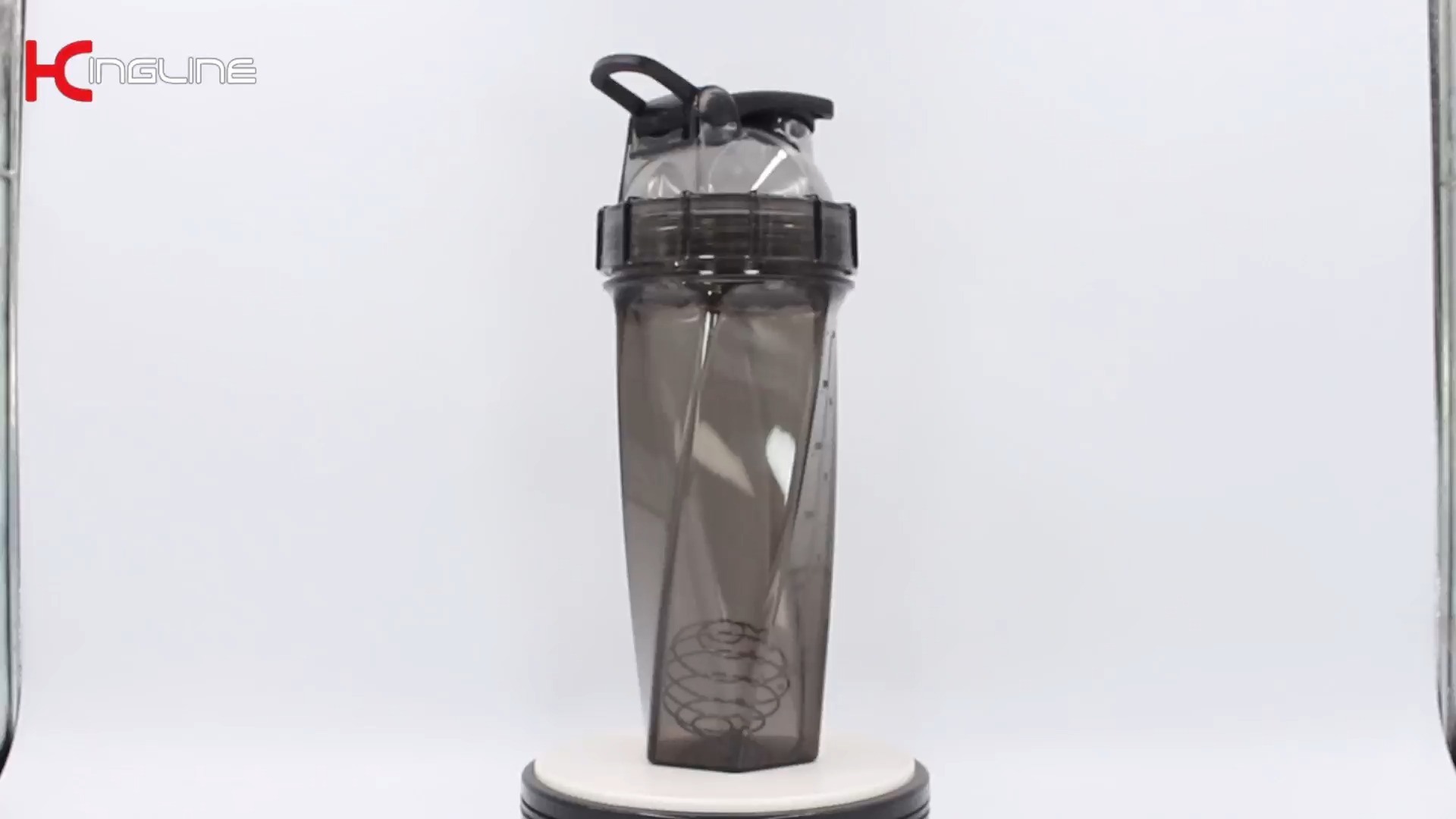 Shaker per proteine ​​da 700 ml di nuovo design con sfera di miscelazione in acciaio inossidabile | Produttore all'ingrosso di shaker per integratori da palestra in Tritan PP 1