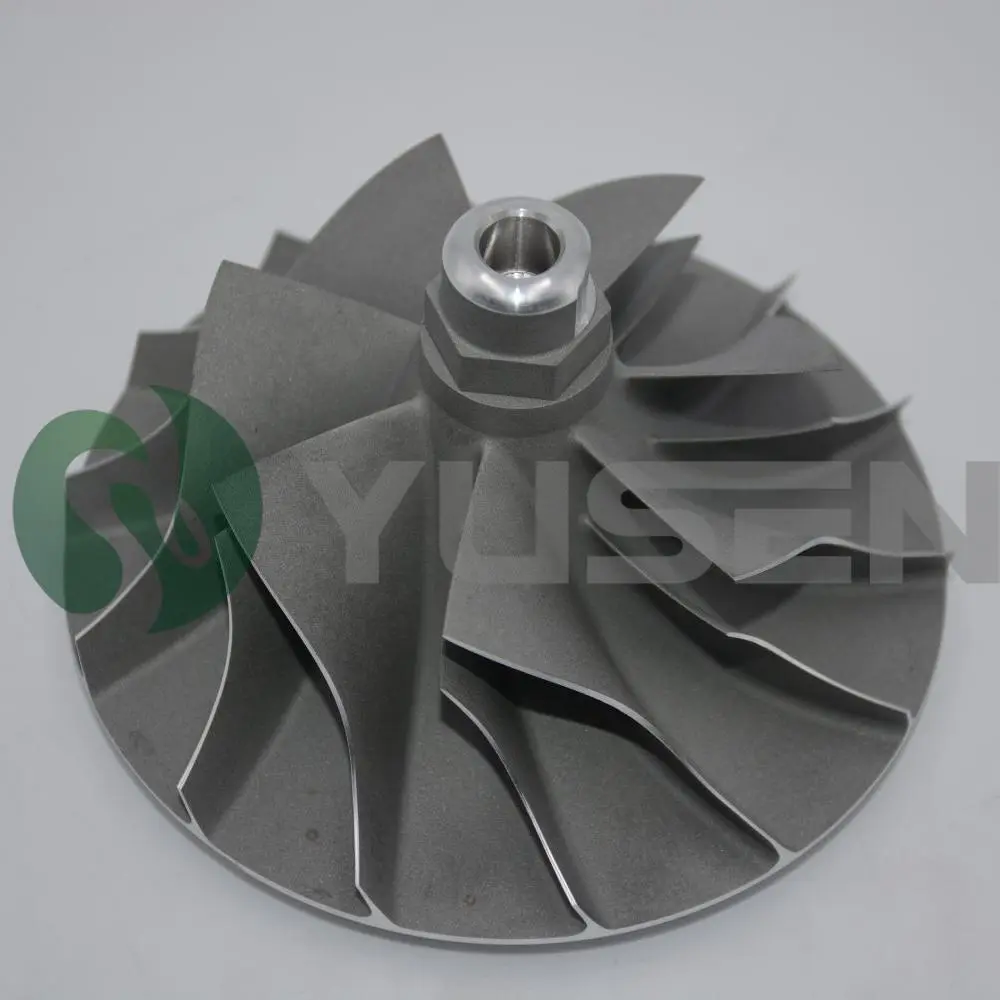 451883-0008 Compressor Wheel UTV9406 TV9406 UTL9406 Ind. 93.8 mm, Exd. 141.3 mm, Trm 9.65, 7+7 Blades 1