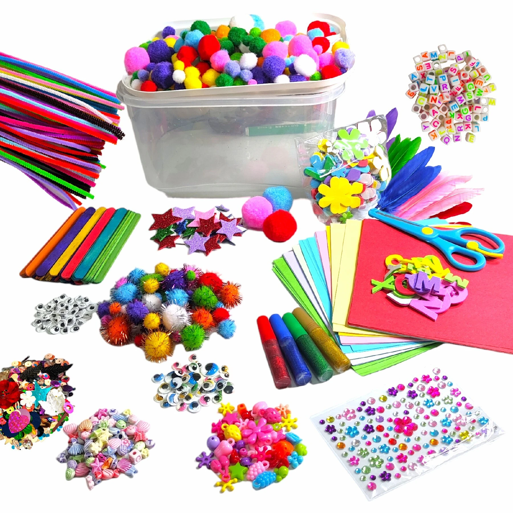 DIY Craft Supplies for Toddlers, School Project 1