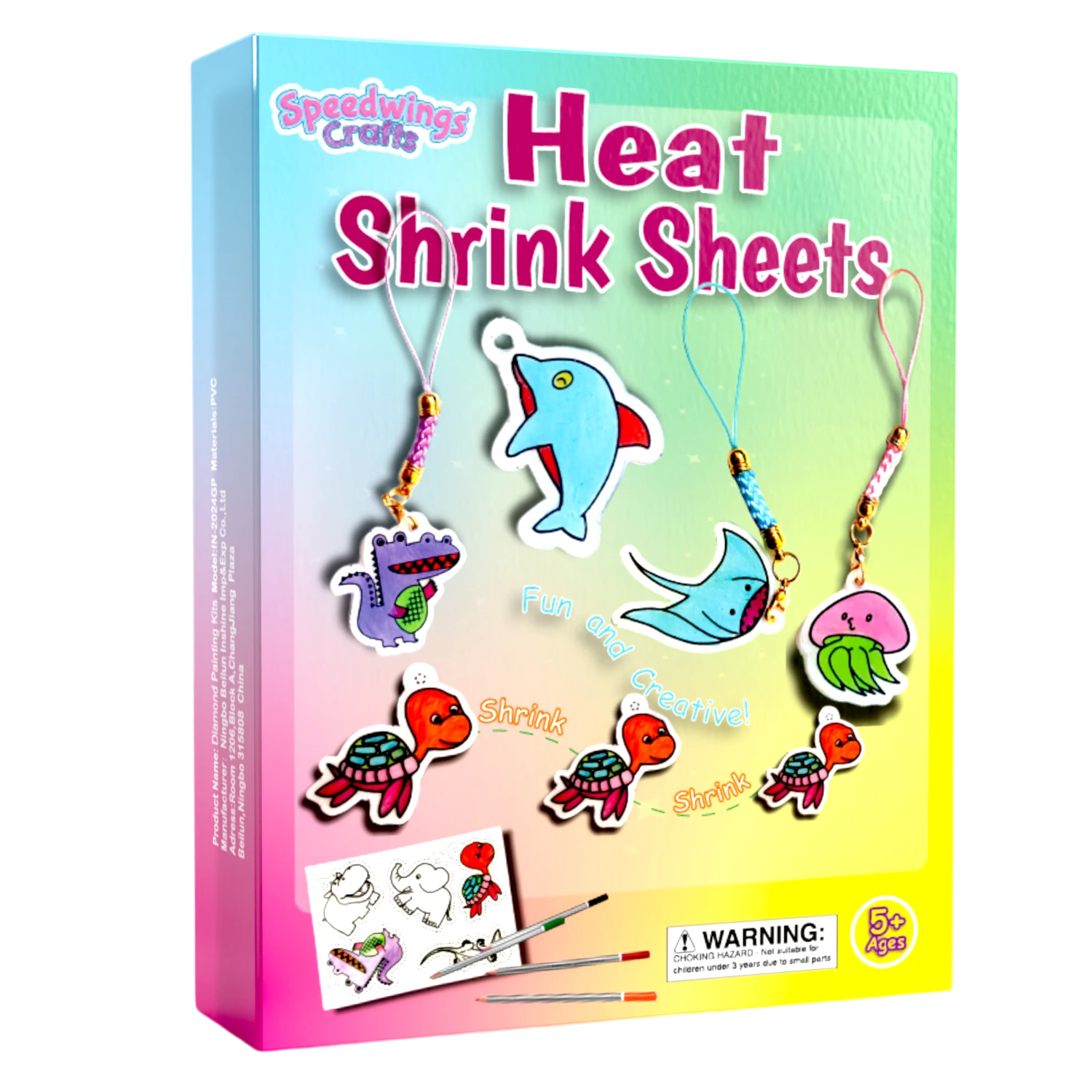 Shrinky Dink Sheets Bastelset 1