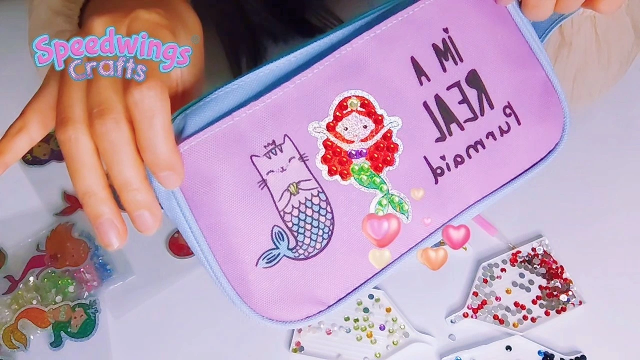 Kit de pintura de diamantes con gemas grandes para niños 1