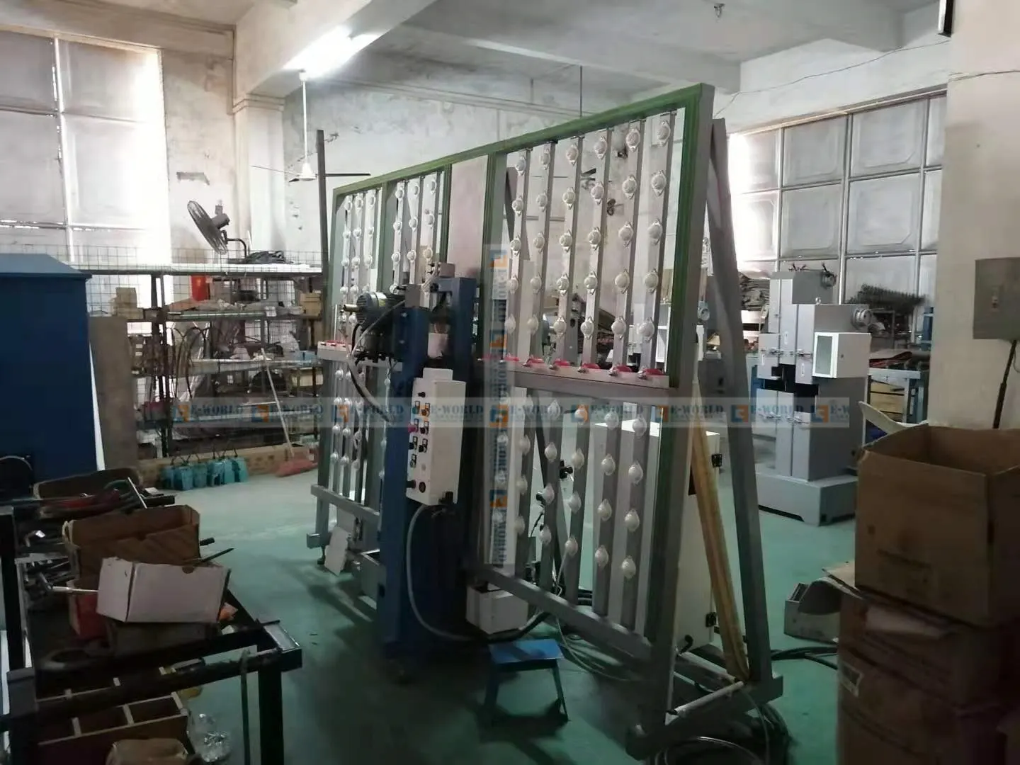 Newautomatic Pneumatic Glass Hole Drilling Machine Eworld High Efficiency 6