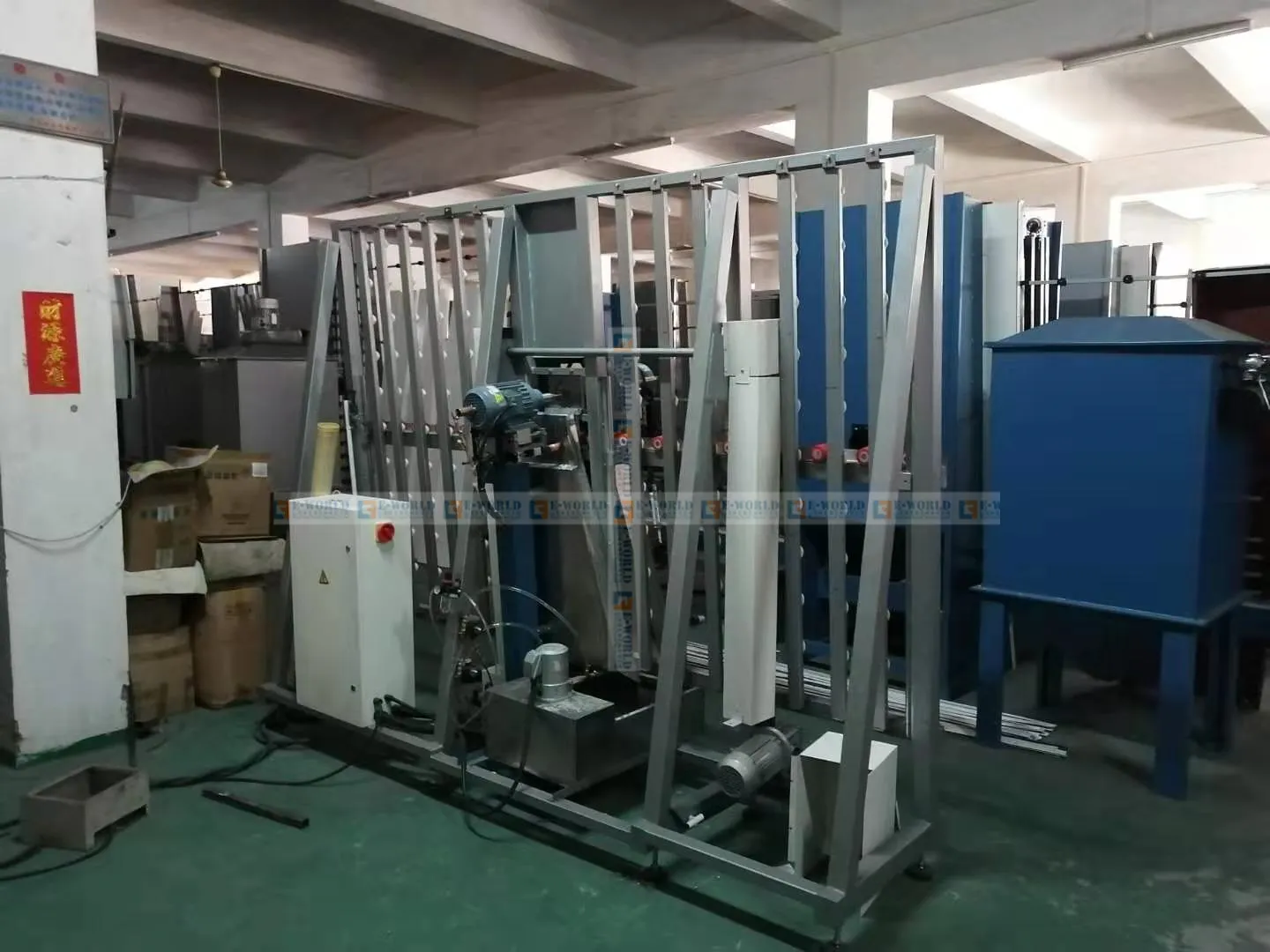 Newautomatic Pneumatic Glass Hole Drilling Machine Eworld High Efficiency 5