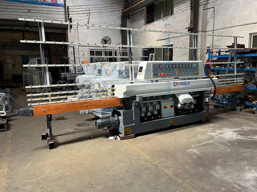 Eworld Glass Edge Polish Machine Price E-LD9325Factory 5