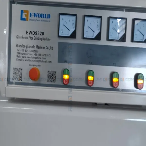 Glass Edge Chamfering Machine Eworld EWD9320Factory 4