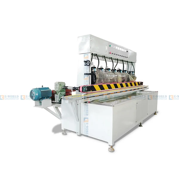 High quality 7 motors glass straight edging machine for sale Eworld 1