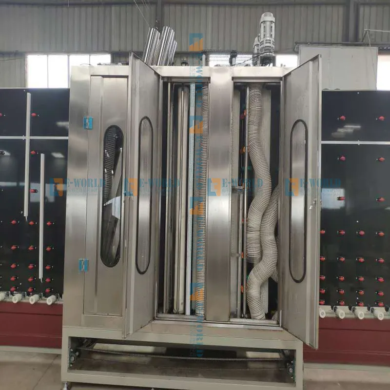Glass Machinery Manufacturer Open Top Vertical Glass Washing and Drying Machine by Eworld 5
