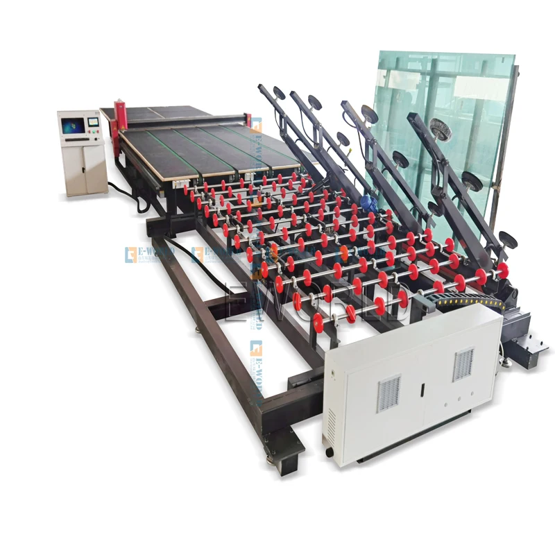 High Quality Full Automatic Glass Cutting Machine Production Line Eworld 1