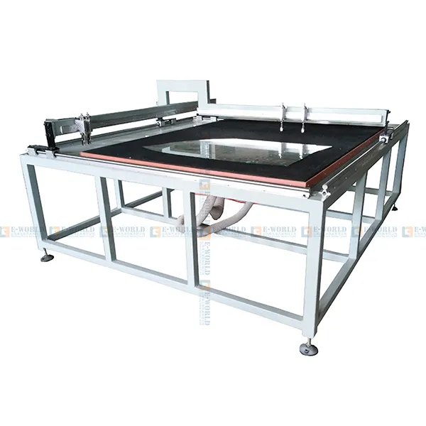 Eworld Automatic Glass Cutting Table Glass Cutting Factory 2