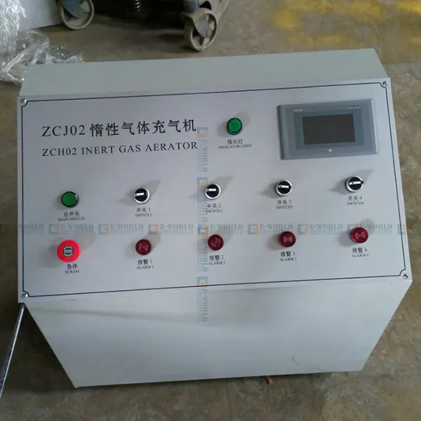 High-qualityglass Machine Manufacturers Low Cost Automatic Insulating Glass Argon Testing Machine Eworld 3