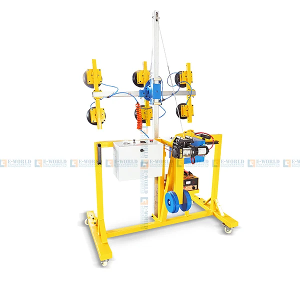 400kg customize electric vacuum glass lifting machine Eworld 1